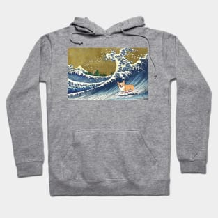 SURFING CORGI Hoodie